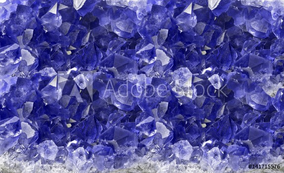 Picture of blue sapphire background macro